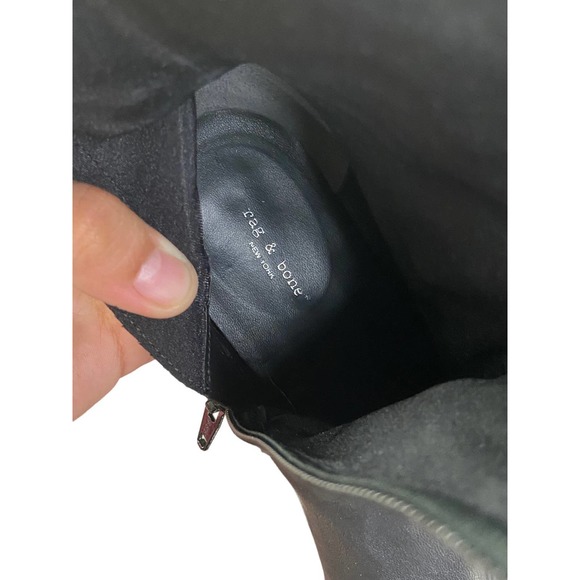 Rag & bone Brea Leather Ankle Boot Size 8 - Picture 11 of 13